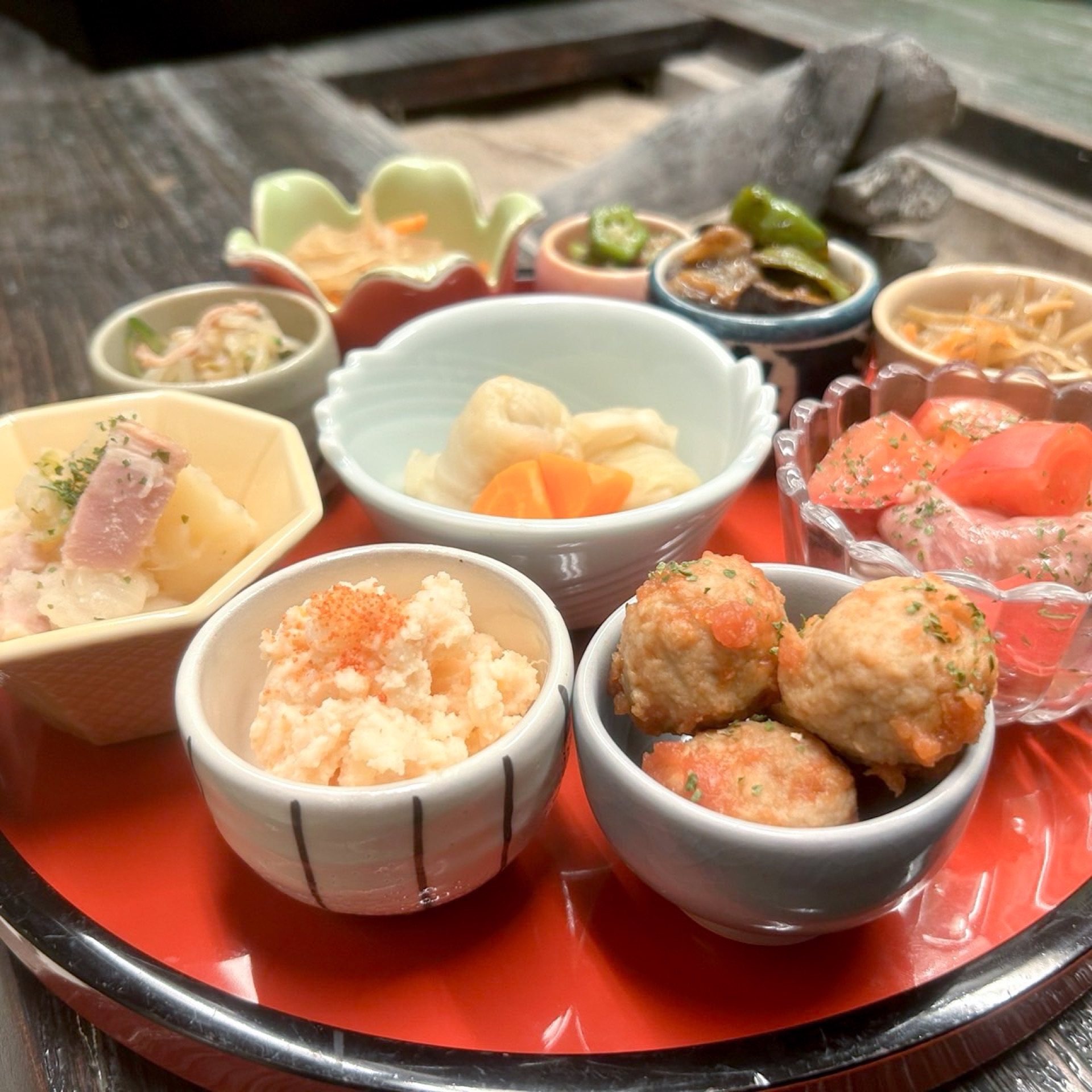 梅出汁と発酵食品を活かした季節の会席